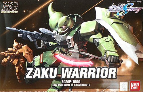 HG Zaku Warrior dented