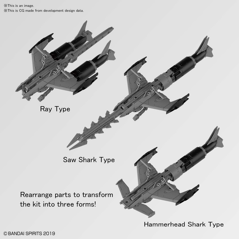 30mm Attack Submarine Light Gray