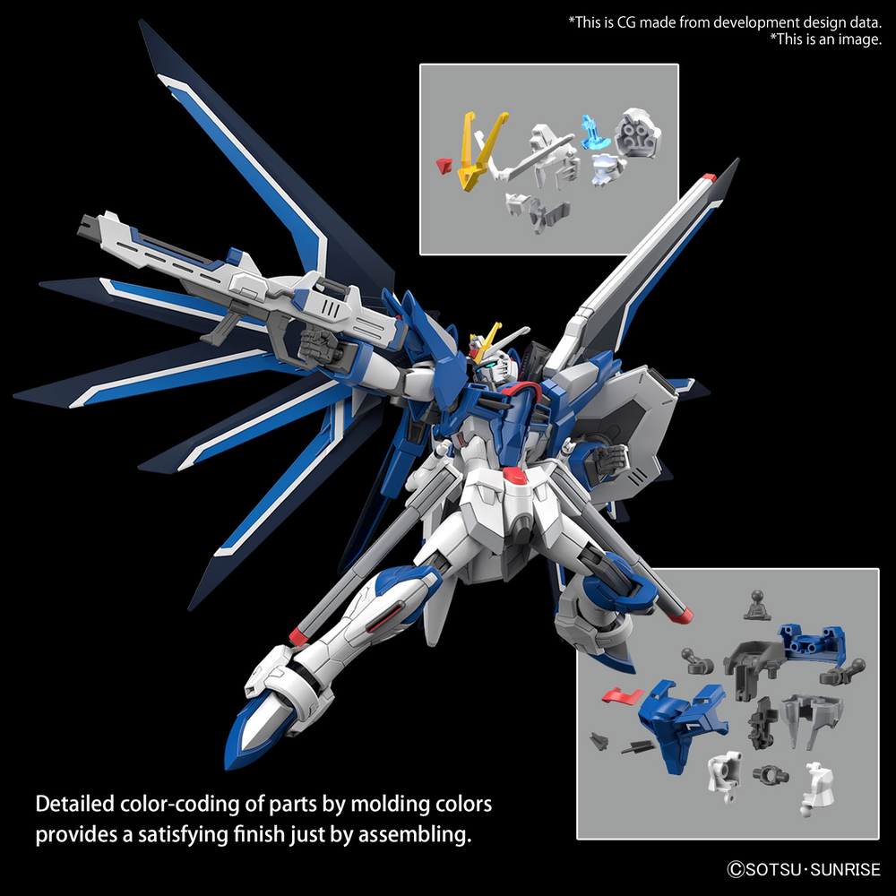 Rising Freedom Part Color HG Rising Freedom – Odins Mecha Parts and Hobbies