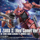 HG The Origin Zaku II Red