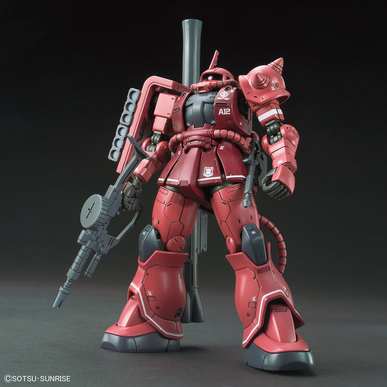 HG The Origin Zaku II Red
